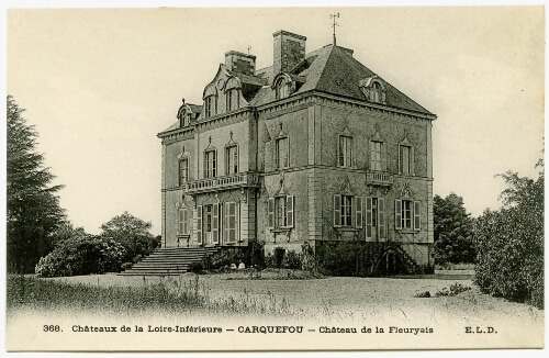 CARQUEFOU - Château de la Fleuryais