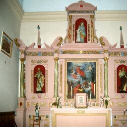 Retable de l'autel Nord de l'église de la Sainte-Trinité