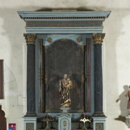 Retable de l'autel Sud (1) de l'église Saint-Hermeland