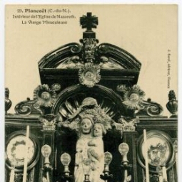 Plancoët (C.-du-N.). - Intérieur de l'Eglise de Nazareth La Vierge Miraculeuse