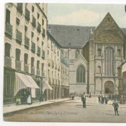 RENNES. Place & Eglise St Germain