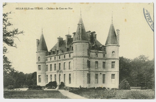 BELLE ISLE-en-TERRE. - Château de Coat-en-Noz.