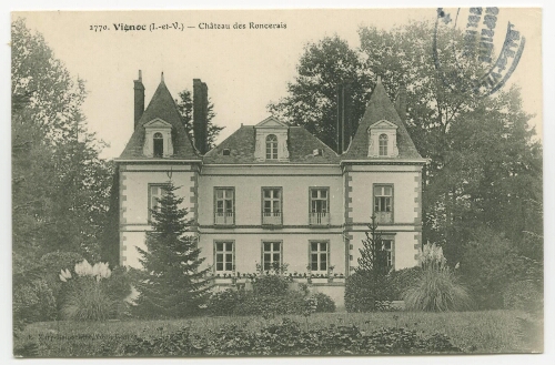 VIGNOC (I.-et-V.) - Château des Roncerais