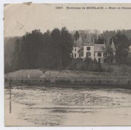 Environs de MORLAIX - Pont et Château de Lannuguy.
