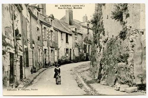 ANCENIS (Loire Inf.) Rue St-Paul, Montée