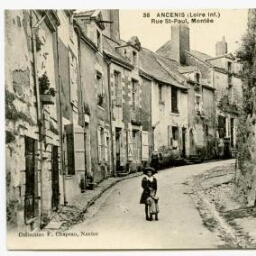 ANCENIS (Loire Inf.) Rue St-Paul, Montée