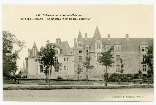 CHATEAUBRIANT - Le Château (XVIe siècle), Extérieur