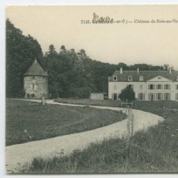 Lohéau (I.-et-V.) - Château de Bois-au-Voyer.