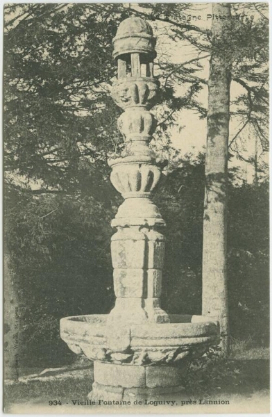 Vieille Fontaine de Loguivy près Lannion