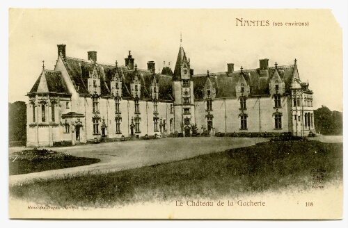 NANTES (ses environs) Le Château de la Gacherie