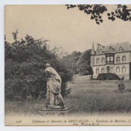 Châteaux et Manoirs de BRETAGNE.- Environs de MORLAIX, Château et Parc de Kérivoas