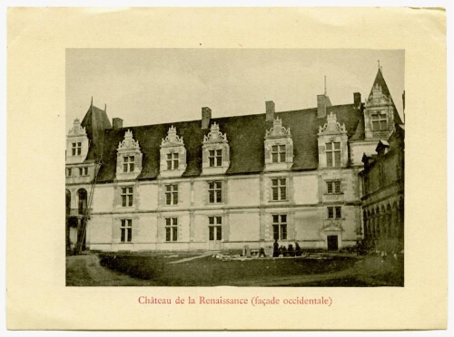 Château de la Renaissance (façade occidentale)
