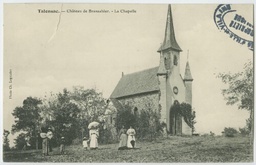 Talensac. - Château de Bransahler. - La Chapelle