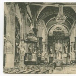 FOUGERES - Intérieur de l'Eglise Saint-Sulpice G. F.