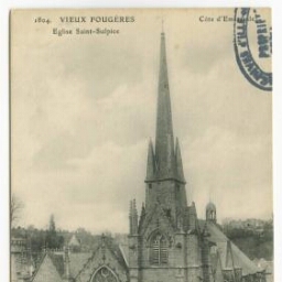 VIEUX FOUGERES - Eglise Saint-Sulpice.