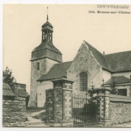 Broons-sur-Vilaine (I.-et-V.) - L'Eglise.
