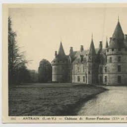Antrain(I.-et-V.). Château de Bonnefontaine (XVè et XVIè siècles.).