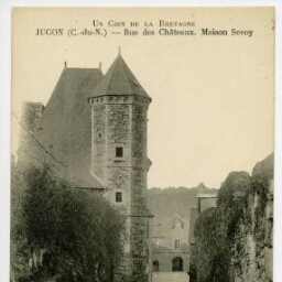 UN COIN DE LA BRETAGNE JUGON (C.-du-N.) - Rue des Châteaux. Maison Sevoy