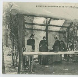 RENNES. - Fête bretonne de juin 1906.
