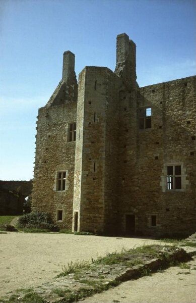 Sarzeau. - Château de Suscinio : Château, résidence ducale, intérieur.
