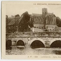 A.W. - LAMBALLE. - Eglise Notre-Dame