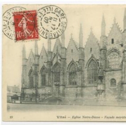 VITRE - Eglise Notre-Dame - Façade meridionnale