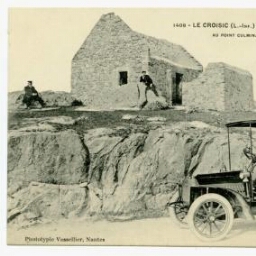 LE CROISIC (L.-INF.) - Ruines d'un vieux corps de garde, point culminant de la presqu'île