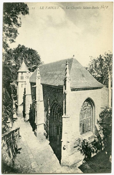 LE FAOUET - La Chapelle Sainte-Barbe.