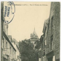 Combourg (I.-et-V.) - Rue et Donjon du Château.