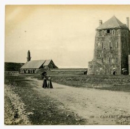 CAMARET (Finistère) Le Château.
