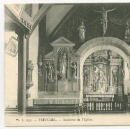 W.L. TREFUMEL. - Intérieur de l' Eglise