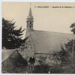 POULLAOUEN - Chapelle de St-Sébastien (XVIIe siècle)