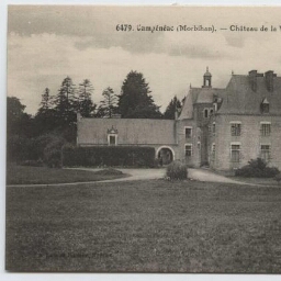 Campénéac (Morbihan). - Le Château de la Ville-Aubert