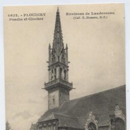 PLOUDIRY Porche et Clocher Environs de Landerneau