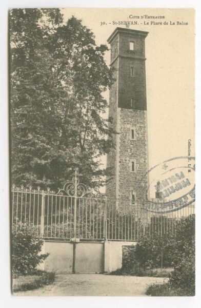 SAINT-SERVAN - Le phare de La Balue.