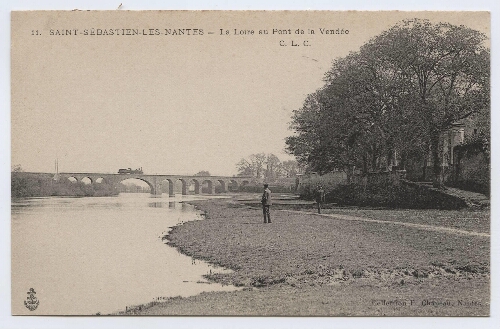SAINT-SEBASTIEN-LES-NANTES - La Loire au Pont de la Vendée