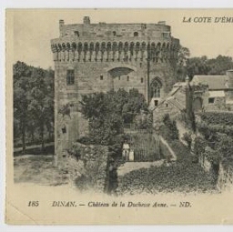 DINAN. - Château de la Duchesse Anne. - ND.