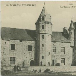 Châteaux de Bretagne Le Traou (XVḞ Siècle) à Le Merzer (C.-du-N.)