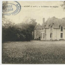 Acigné (I.-et-V.). Le château des Onglées.