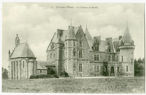 Environs d'Elven. - Le Château de Kerfily.