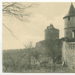 Château de Fougères - Les Tours Mélusine, de Guibé et du Gobelin (XIIIe s).