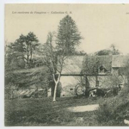 SAINT-GERMAIN-EN-COGLES. Le vieux moulin de Marigny