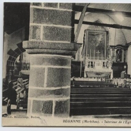 Béganne (Morbihan). - Intérieur de l'Eglise