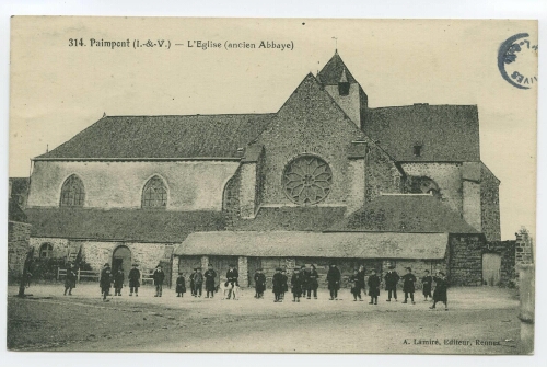 Paimpont (I.-&-V.) - L'Eglise (ancien Abbaye).