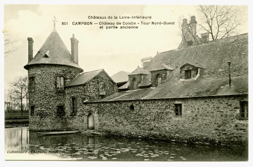 CAMPBON - Château de Coislin - Tour Nord-Ouest et partie ancienne