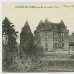 Château de Landal, près La Boussac (I.-et-V.)