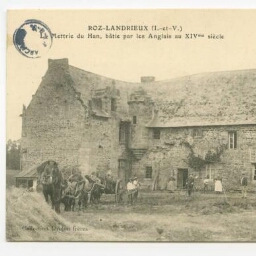 ROZ-LANDRIEUX (I.-et-V.). - La Mattrie du Han, bâtie par les Anglais au XIVḞ siècle