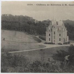 Château de Kéroriou à M. Cazin d'Honingtun