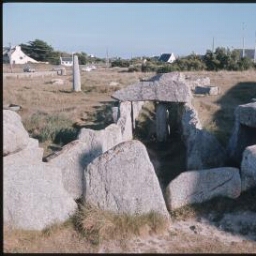 Penmarc'h. - Musée de Préhistoire : dolmen.