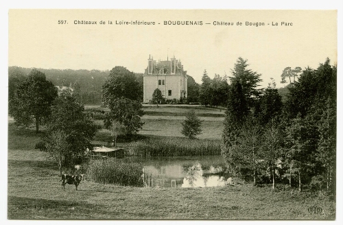 BOUGUENAIS - Château de Bougon - Le Parc